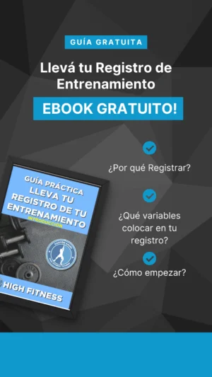 Registro de Entrenamiento - Ebook Gratuito