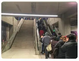 transporte publico y movimiento