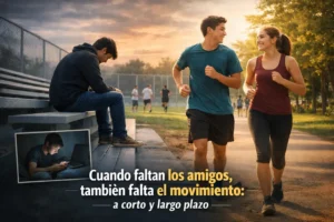 La soledad y el aislamiento social en la adolescencia afectan la actividad física en el tiempo.