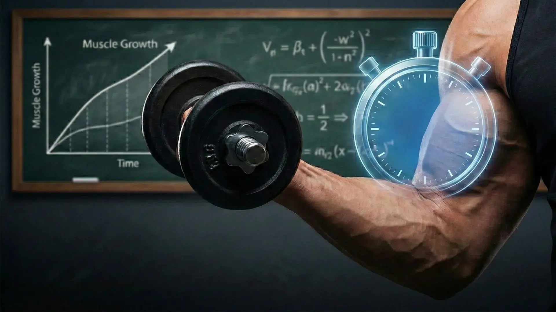 Aprende a controlar el tiempo bajo tensión para ganar músculo y fuerza