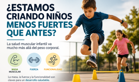 ¿Estamos criando niños menos fuertes que antes?