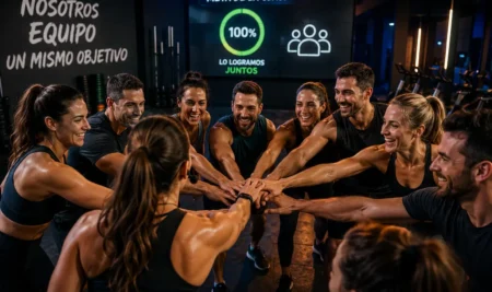 La ciencia de la «grupalidad»: Por qué sentirte parte de un equipo te hace entrenar más duro.