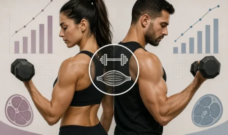 ¿Tienen los hombres más potencial que las mujeres para ganar masa muscular? Lo que revela el análisis de la hipertrofia relativa