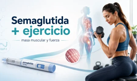 Semaglutida y ejercicio: efectos en la masa y función muscular según un modelo preclínico