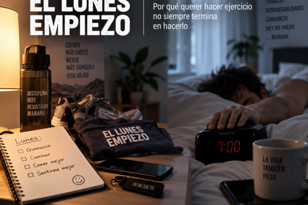 el lunes voy al gym