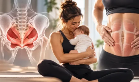 Lo que la ciencia dice (y lo que no) sobre el entrenamiento de suelo pélvico y diástasis en el posparto 